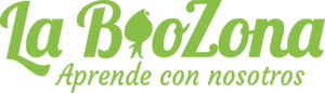 Logo de la academia - La BioZona - Yellow green